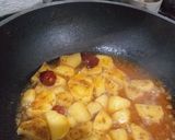 A picture of step 4 of Zeera walay aloo.