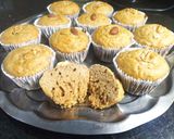 Foto del paso 4 de la receta: Muffins de manzana y miel súper fáciles de hacer