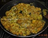 A picture of step 10 of Persian Scrambled eggs with Feta Cheese and Dillپنیر برشته گیلانی.