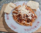 Foto del paso 4 de la receta: TALLARINES con SALSA BOLOGNESA