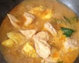 Foto langkah ke 4 dari resep Gulai Ayam Tahu.