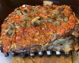 A picture of step 4 of California Farm Tomato Crusted Lamb Ribs.