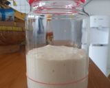 Foto langkah ke 1 dari resep Shokupan Sourdough Bread (Discard Levain).