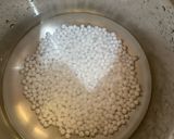 A picture of step 1 of Sabudana Kheer with Yakult.
