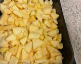 Une image de l'étape 2 de 🪹Crumble 🍎 pomme cannelle 🍏 🫐 myrtilles dessert fruité 🌴.