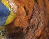 A picture of step 3 of Isiewu (Goat Head).