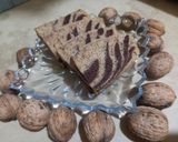 A picture of step 4 of Walnut Marble tea cake 🎂😋.