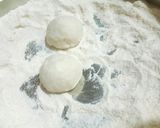 A picture of step 3 of Plain Poori/ Plain Puff Pastry😊.