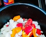 A picture of step 3 of Fully loaded Chilli concarne.