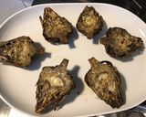 Une image de l'étape 10 de Artichauts violets gratinés au pecorino.