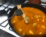 Foto del paso 6 de la receta: Fricandó de filete de cerdo con timbal de patata hervida