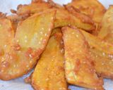 Foto langkah ke 5 dari resep Pisang Goreng Vanilla Wijen.