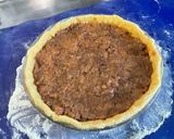 Une image de l'étape 6 de Tarte amandine aux pêches.