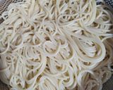 Hình bước làm 1 của món Mì ý sốt thịt bằm
