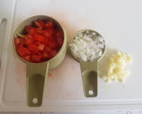 Foto del paso 2 de la receta: Calabacitas rellenas de quinoa y pollo