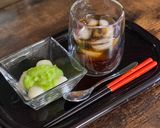 A picture of step 7 of Japanese Zunda (Edamame) Mochi.