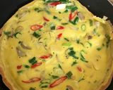 Foto langkah ke 2 dari resep Telur Dadar Tebal Mantab.