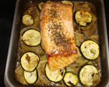 Foto del paso 5 de la receta: Salmón al horno con verduras
