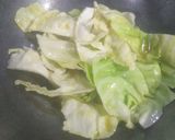 A picture of step 3 of Kashmiri Cabbage.
