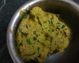 A picture of step 2 of Methi Dhebra.