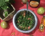 કીવી ગ્વાવા સ્પીનેચ સલાડ(Kiwi Guava spinach salad recipe in Gujarati) રેસીપી સ્ટેપ5ફોટો
