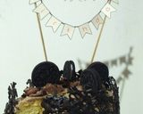 Foto langkah ke 8 dari resep Condensed Milk Cotton Birthday Cake.