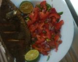 A picture of step 2 of Fish kachumbari #authormarathon#.