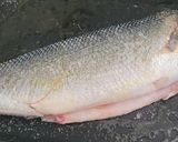 Foto del paso 1 de la receta: Lubina a la espalda a mi manera