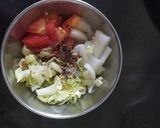 मिक्स व्हेज चीझ पिझ्झा मून (mix veg cheese pizza recipe in marathi) रेसिपी स्टेप 6 फोटो 