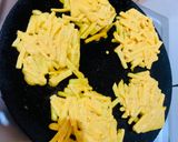A picture of step 2 of Potato wedges pancakes.
