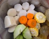 Hình bước làm 2 của món Sườn heo hầm súp rau củ