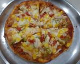 स्वादिष्ट पिज्जा (Swadisht pizza recipe in hindi) रेसिपी चरण 4 फोटो