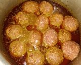 A picture of step 5 of Koftay Salan.