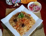 Foto langkah ke 23 dari resep Briyani Daging tanpa Basmati.