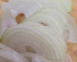 Foto del paso 1 de la receta: Pastel o torta de cebolla y proteína de arveja sin harina 🧅🫛low carb casi keto