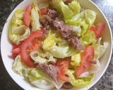 Hình bước làm 3 của món Salad bò tái lăn
