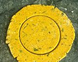 A picture of step 3 of Masala Biscuit Bhakari (Gujrati Special).