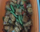 Foto langkah ke 3 dari resep Orek tempe kacang panjang kikil.