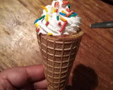 Foto del paso 6 de la receta: Cupcakes divertidos para niños - Helados de invierno