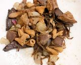 Hình bước làm 1 của món Miến gà