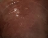 A picture of step 3 of Baked chicken in BBQ sauce and potato salad.
