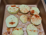 Matambre a la pizza con papas al horno