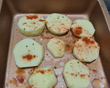 Foto del paso 4 de la receta: Matambre a la pizza con papas al horno