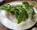 Gambar langkah 1 resipi Paru masak kicap bersama daun basil & daun salam.