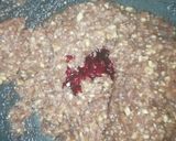 A picture of step 2 of Instant strawberry barfi.