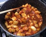 Une image de l'étape 7 de Panais aux tomates et épices.