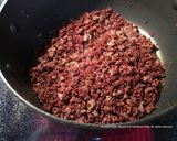 A picture of step 1 of Christmas Queso Dip.