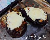 A picture of step 8 of Imam Bayildi or Turkish stuffed Eggplants with Cheese.