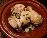 Foto del paso 4 de la receta Tallene de pollo con patatas y pasas