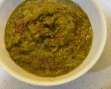 A picture of step 5 of Shalgam ka saag.